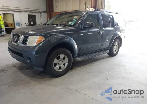 2006 Nissan Pathfinder Se из США, поврежденный, VIN 5N1AR18W86C629176